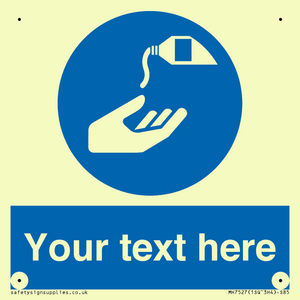 Custom Use barrier cream